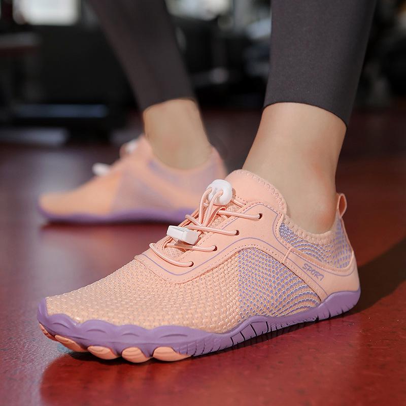 Unisex Soft-Soled Breathable Indoor Sports Shoes with Non-Slip, Shock Absorption for Running, Fitness, Jump Rope, Aerobics, Treadmill & Yoga