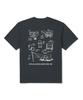 SNOWPEAK APPAREL Sorona Gear Short Sleeve T-Shirt (S26Mufts06) Vintage Blue