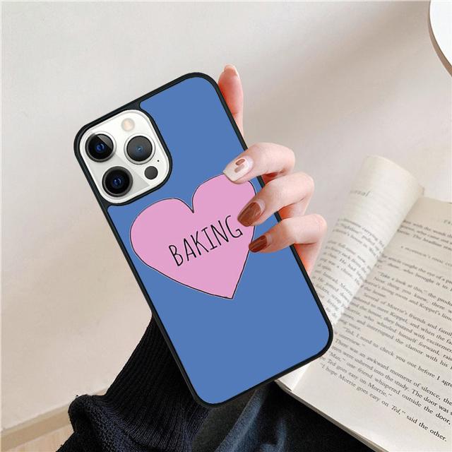 Love Baking Chef Knife Phone Case For iPhone 17 Air 15 16 Cover  14 11 13 Pro Max 12 Plus Max Cover Coque