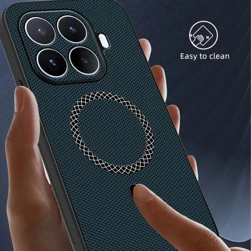 For Xiaomi Mi 17T Pro Business PU Leather Magnetic Case For MagSafe Impact Resistant Slim Protector Cover For Xiaomi 15T 14T Pro