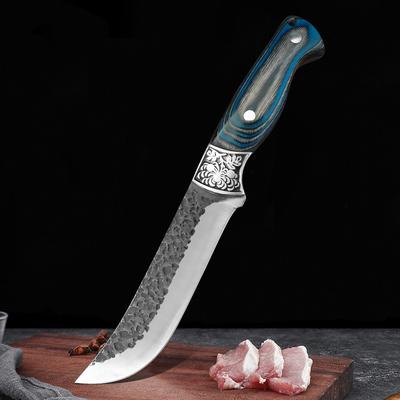 Kitchen Knife Chef Butcher Boning Knife Hand Forged Fillet Knife Stainless Steel Bone Meat Cleaver Fruit Vegetable Cooking Tools