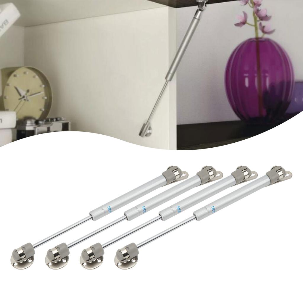 4 Set 10in Gas Struts Gas Spring Lift Supports 100N/22.5LB Gas Props Shocks for RV Yacht