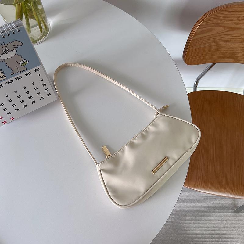 Summer Bags Underarm Bags for Women New Texture Niche Design Shoulder Bag Lightweight Nylon Cloth Bag