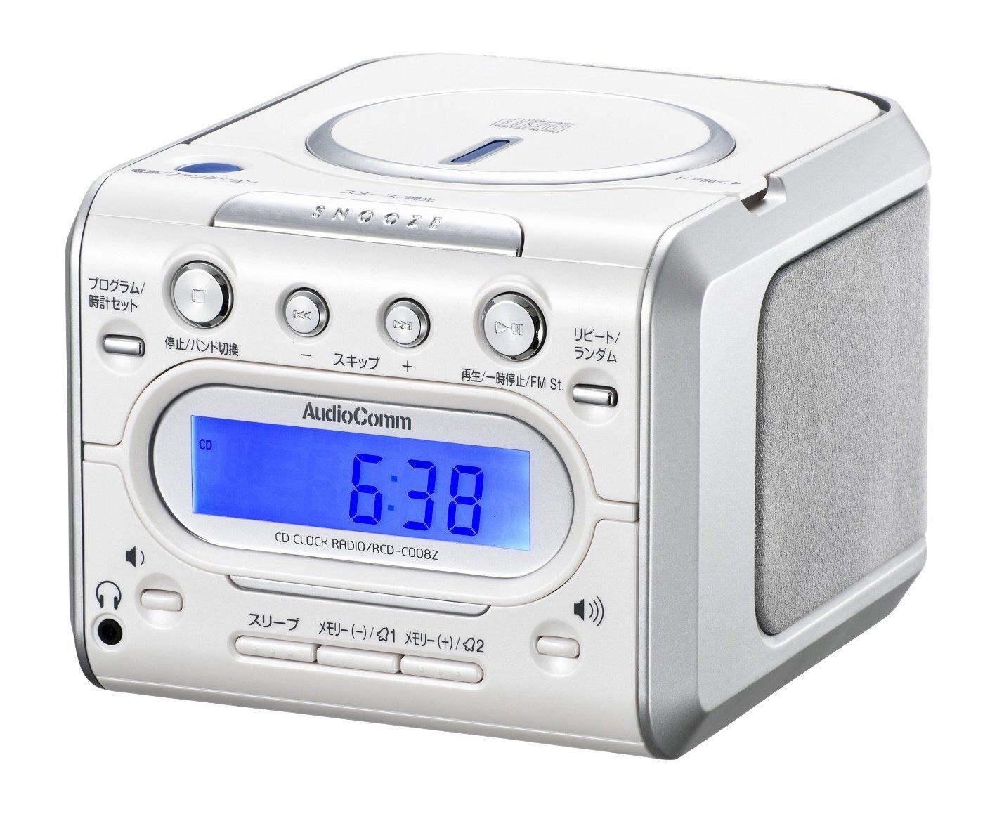 

Ohm Electric Audio Comm CD Clock Radio 008 RCD-C008Z