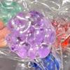 1/4Pcs Shapeable Bead Filled Stress Ball Anxiety Stress Relief Beaded Ball Squeeze Toy Portable Travel Soft TPR Textured Ball Sensory Fidget Toy