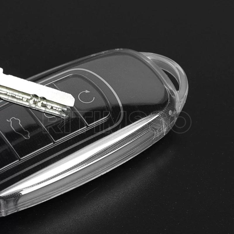 For Chery Tiggo 8 Pro Tiggo 8Plus New 5 Plus 7Pro Soft Tpu Car Remote Key Cover Case Shell Fob  Protector Accessories