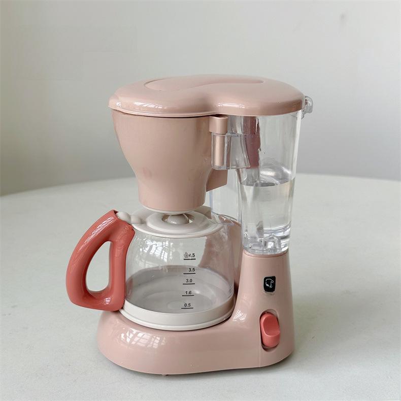 Korean Kids' Play Kitchen Appliances: Simulation Electric Washing Machine, Coffee Maker, Bread Maker, Water Dispenser