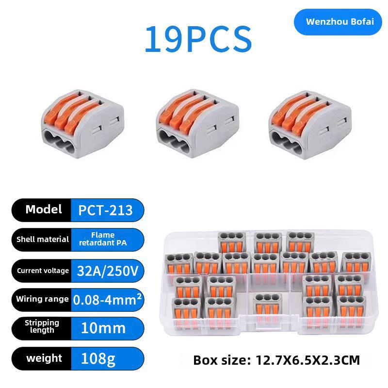 PCT212 Terminal Block Connector Series - Quick Connectors for Special Size Boxes