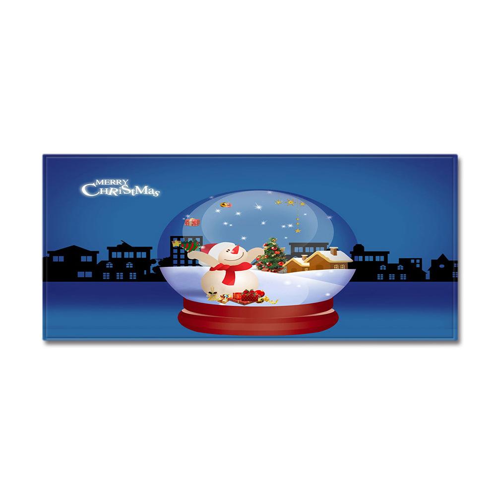 Christmas Kitchen Sand Carpet Doormat Long Floor Mat