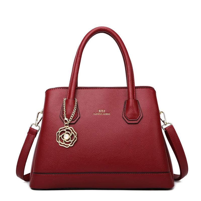 

In The Bag, Women S Mother Bag, Foreign Style, Versatile Handbag, Fashionable Messenger Bag, Large-Capacity Single Bag. красный
