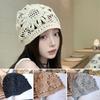Květiny Baret Čepice Krajka Skullies Klobouk Prodyšný Pletený Klobouk pro Ženy