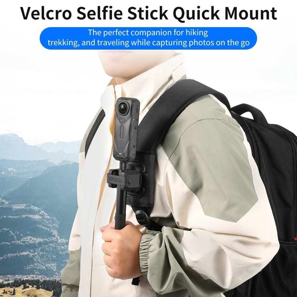 Quick Release Backpack Shoulder Strap Mount for Insta360/DJI/GoPro Action Camera Accessories