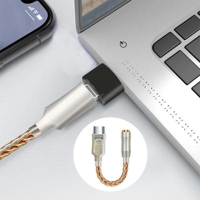 3,5mm Kopfhörerverstärker USB Typ C CX31993 HiFi DAC IEM AMP Handy-Adapter Kompakte High-Fidelity Audio-Schnittstelle Headset-Verstärker