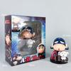 Crayon Shin Chan Anime Handmade Action Figure Set Superman Spider-Man Kung Fu Themed Collectible Decoration Toys for Fans
