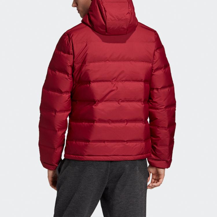 Adidas Outdoor Slim Fit Hooded Down Jacket Men Outerwear DZ1426