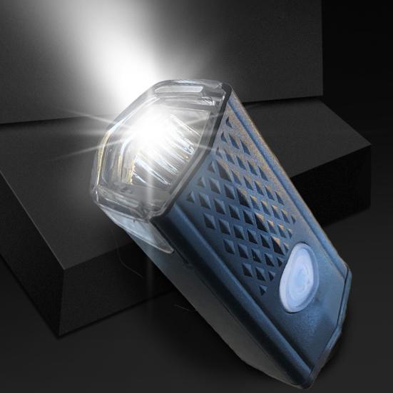 2 st Cykelljus Fram och Bak Set USB Uppladdningsbar Cykellampa med Enknappskontroll Flerläges Ljusstark LED Strålkastare Bakljus Set