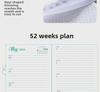 2025 A5 Spiralplaner: Anpassbares Wochennotizbuch