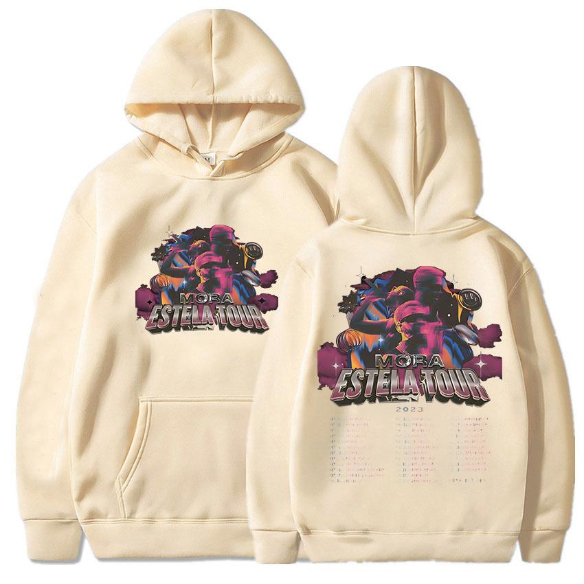 Hanorac Mora Estela Imprimeu Grafic Fleece Confortabil Hanorac Casual Pulovere Ropa Hombre