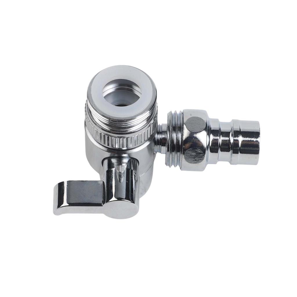Kitchen Bathroom Sink Faucets Diverter Valve Connection Faucet Three-way Splitter One-in-two-out Joint Water Pipe Fittings Thick
