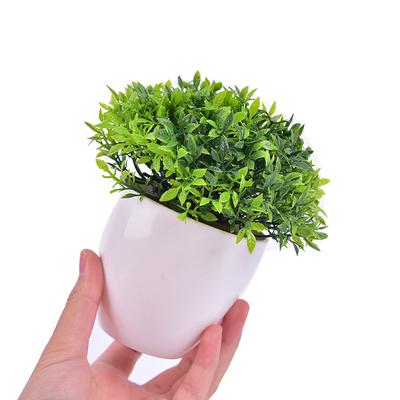 Artificial Plants Bonsai Fake Flowers Potted Ornaments Home Hotel Garden Decor