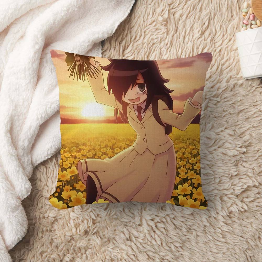 Kuroki Tomoko pillow cover sofa cushion cover home room decoration children gift