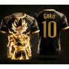 Mbappé Summer Printable Family Clothing Football Jersey T-shirt Quick-drying and Breathable Suitable for Daily Wear