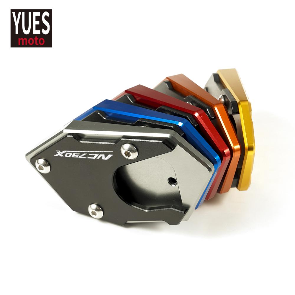 Motorcycle Accessorie For HONDA NC750 X 2014- CNC Foot Side Stand Pad Plate Kickstand Enlarger Support