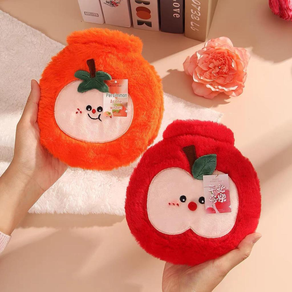 Plush Hot Water Bottle - Cute Hand Warmer Gift for Bridesmaids, Women & Girls, Perfect for Weddings, Christmas & Special Occasions.