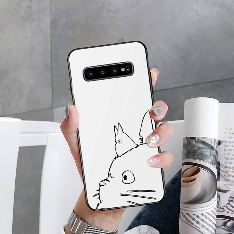 Cute Totoro  Phone Case For Samsung Galaxy S22 S20 Ultra S20 S22 Plus S21 S10 S9 S8 Plus S10E S20 FE
