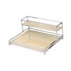 Double-layer Storage Tray 2-layer Storage Shelf Acrylic Storage Rack