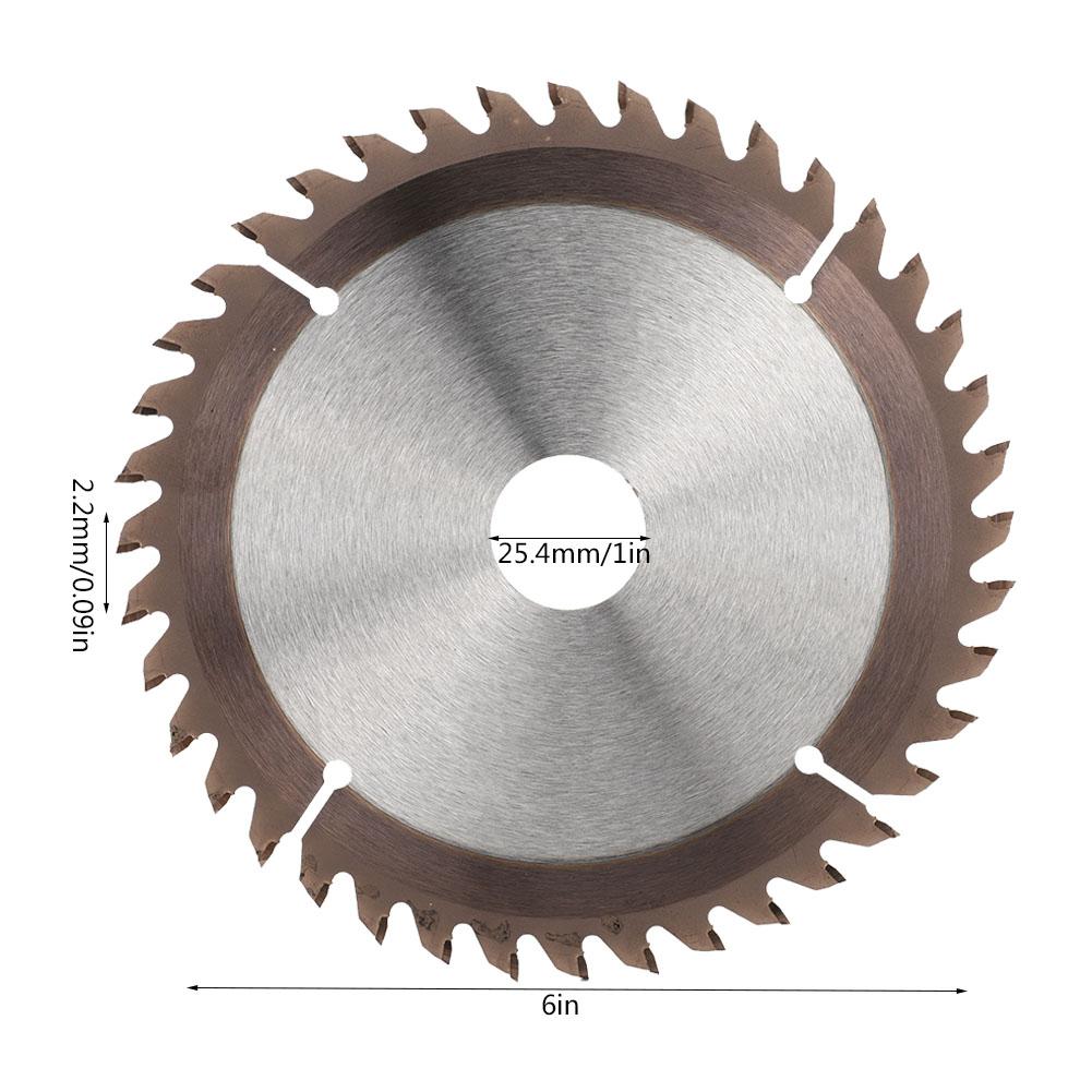 Woodworking Saw Blade High Speed Steel 6in Circular Saw Cutter for Multiple Purpose
