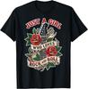 Unisex Cotton Short Sleeve Rock N Roll Just a Girl Who Loves Rock and Roll Music Fan T-Shirt Unisex Tee