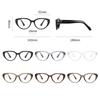 Cat-Eye Glasses Frame With Myopia Blue Light Filter High-Quality Lightweight Durable Flat Lens Fashionable Personalized Optics