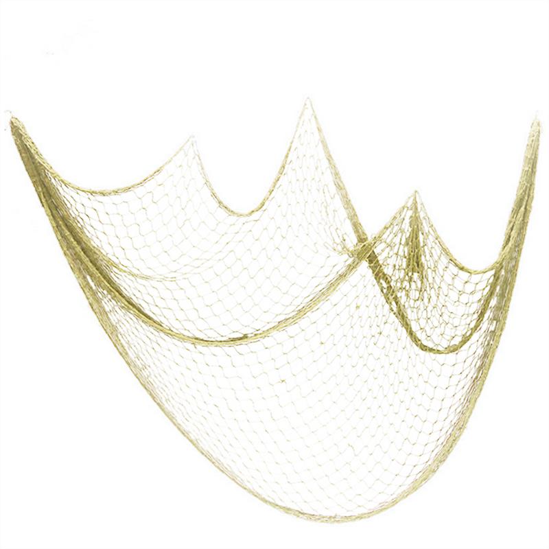 Fishing Net Navy Wall Hangings Studio Prop Room Home Decor Mediter Sea Stickers Marine Over The Garden Life Buoy Crafts Nautical