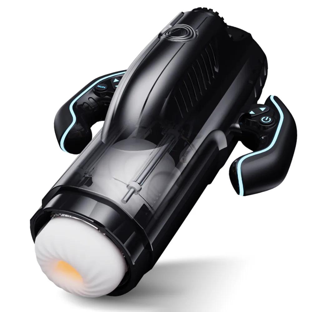 Automatic Male Telescopic Blowjob Sucking Masturbator Machine, Heating Masturbation Cup, Adult Sex Toy for Men