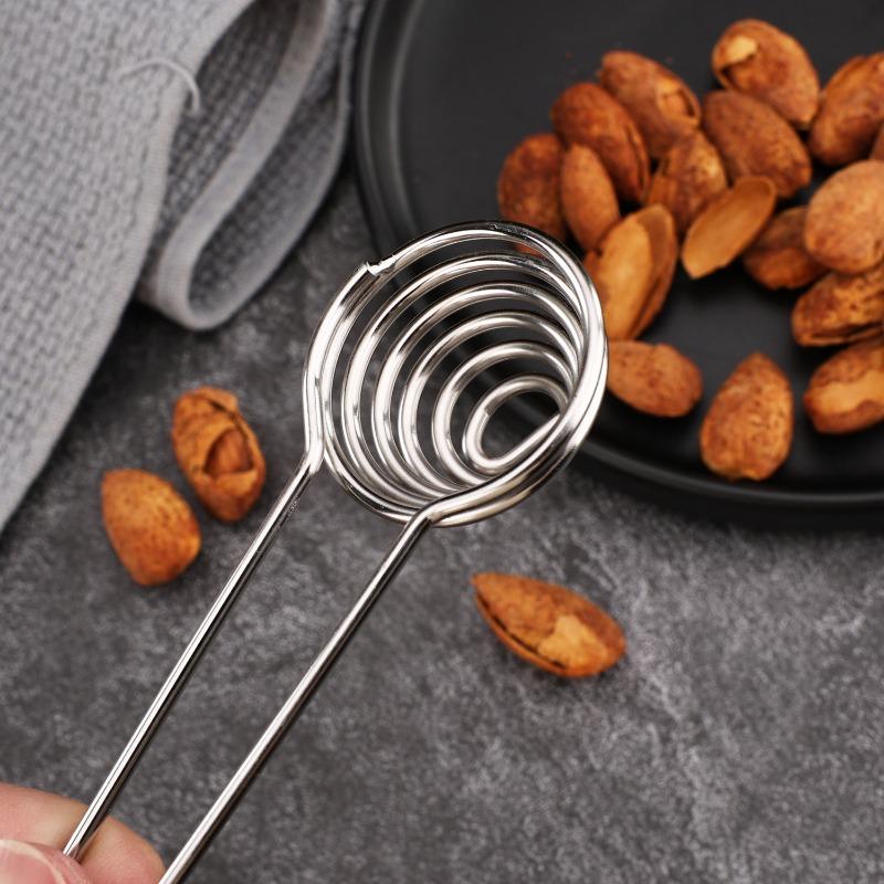 Stainless Steel Apricot Kernel Opener, Manual Apricot Kernel Cracking Tool, Apricot Kernel Peeling, Nut Cracking, Kernel Removal Clip