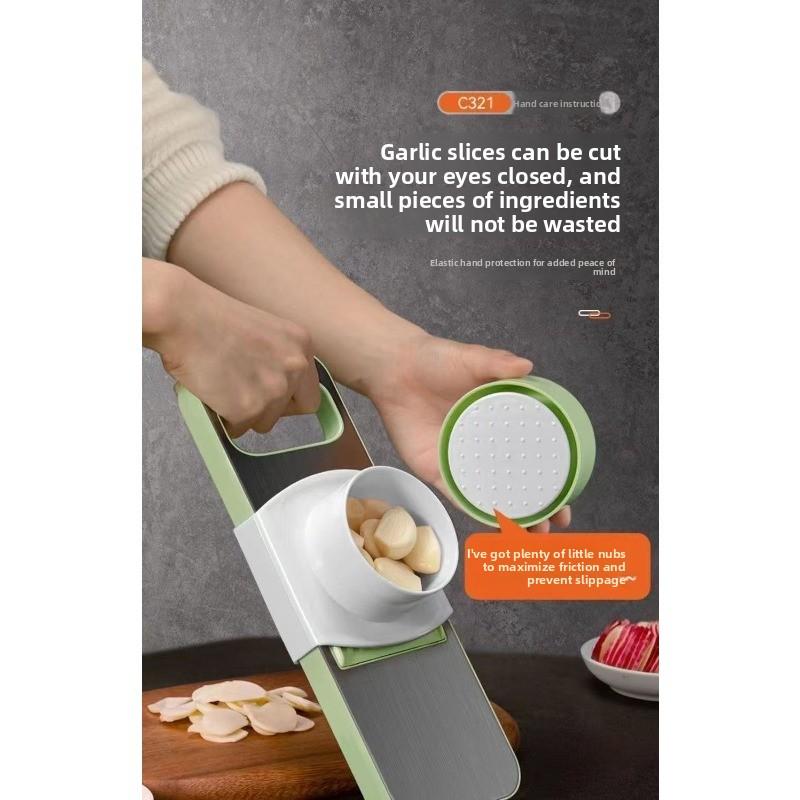 Multifunctional Cutting Tool Kitchen Shredder, Vegetable and Potato/radish Slicer, Hand-friendly Fine-slice Scraper, Wire-cutting Device