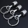 Personalized Car Engine Piston Keychain Pendant Car Modification for Creative Gifts for Key Ring for Men Boys Drivers Ca
