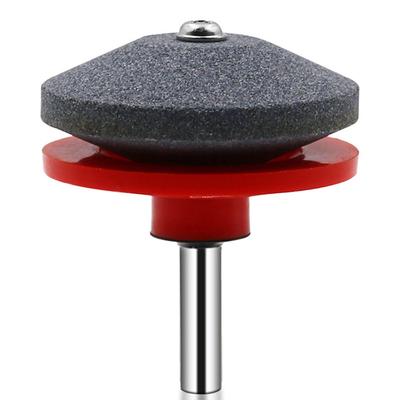 Lawn Mower Blade Sharpener Universal Sharpener Grinder Wheel Stone for Power Drill Hand Drill 1 4 Inch Shank