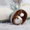 3 Holes Foldable Funny Pet Tunnel Cats for Play Training Toys for Rabbit Tunn