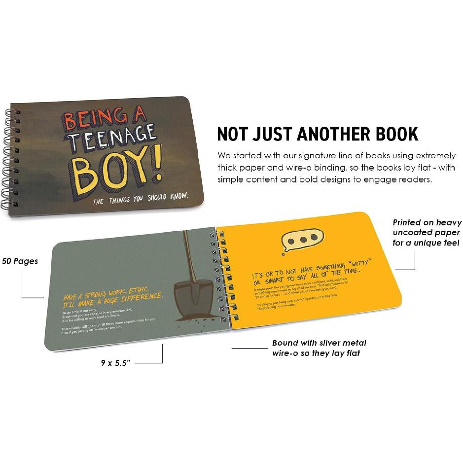 Being a Teenage Boy - Advice and Guidance for Pre-Teen and Early Teenage Boys - Illustrated Version