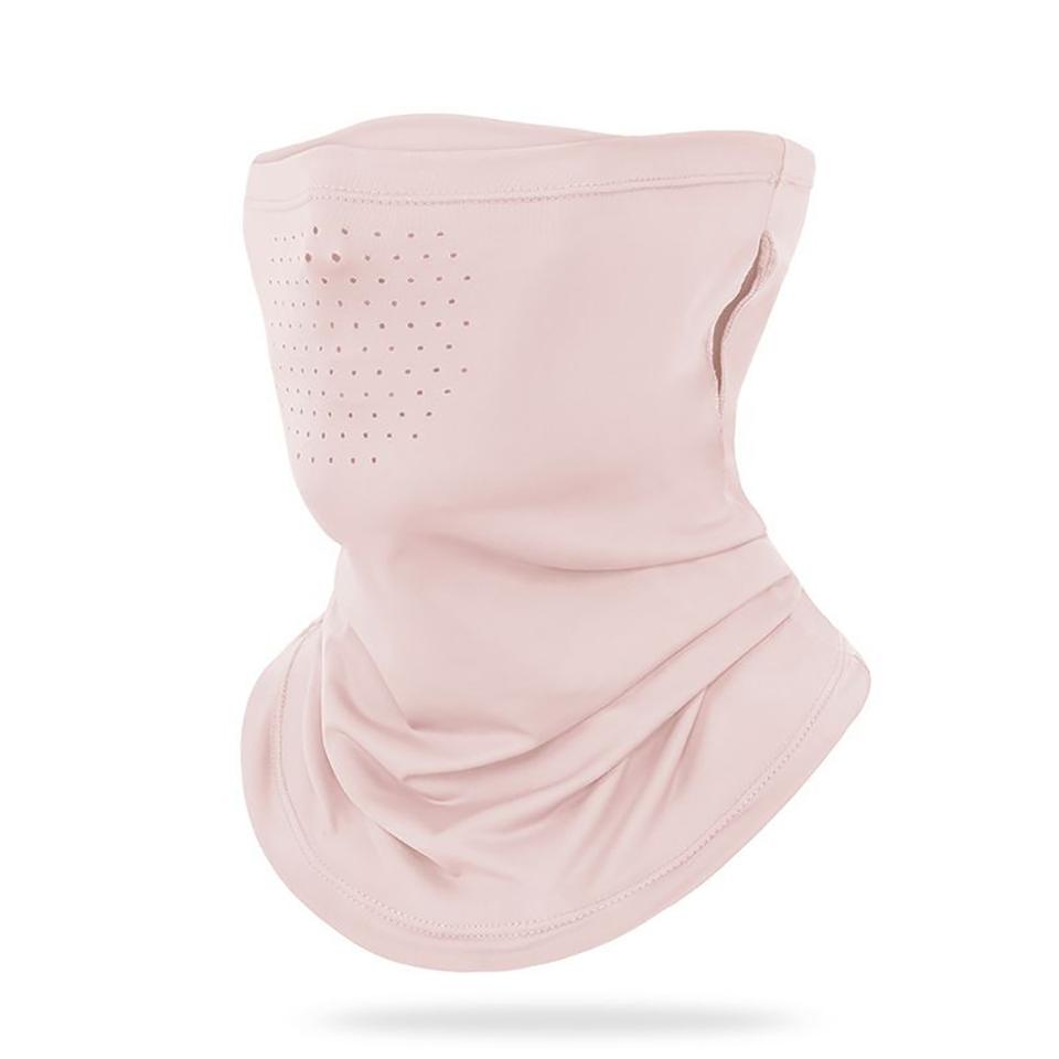 1Pcs Summer Cycling Face Cover Ice Silk Quick Dry Breathable Full Face Neck Gaiter UV Protection Sports Mask Men Women