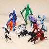 1249pcs Luminous Titan 13 Action Figures T13 Figure 3D Printed Multi-Jointed Movable Lucky 13 Action Figure Nova Figure Dummy