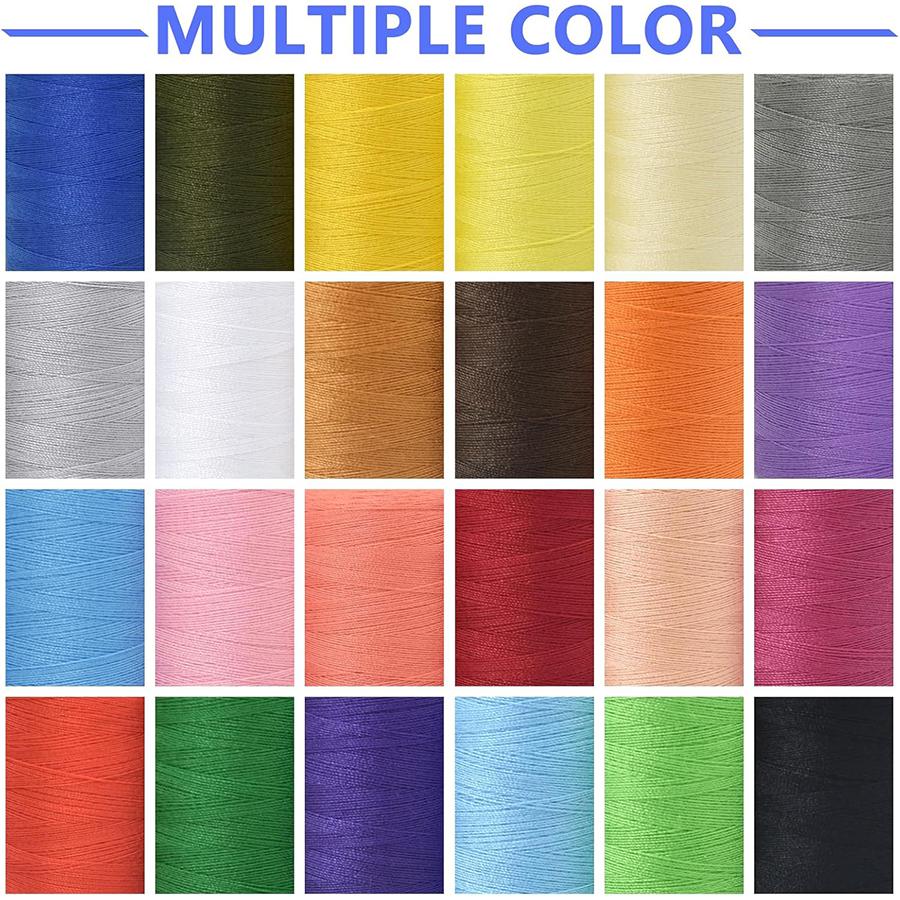 5/10/20Rolls Spool Sewing Thread Handmade Polyester Thread for Sewing Embroidery Household Sewing Machine Thread Sewing Kits