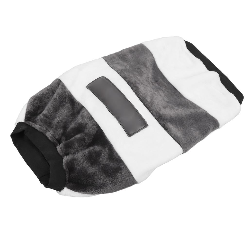 Dog Warm Clothes Round Neck Soft Skin Friendly Dog Winter Shirt for Medium Large Pet