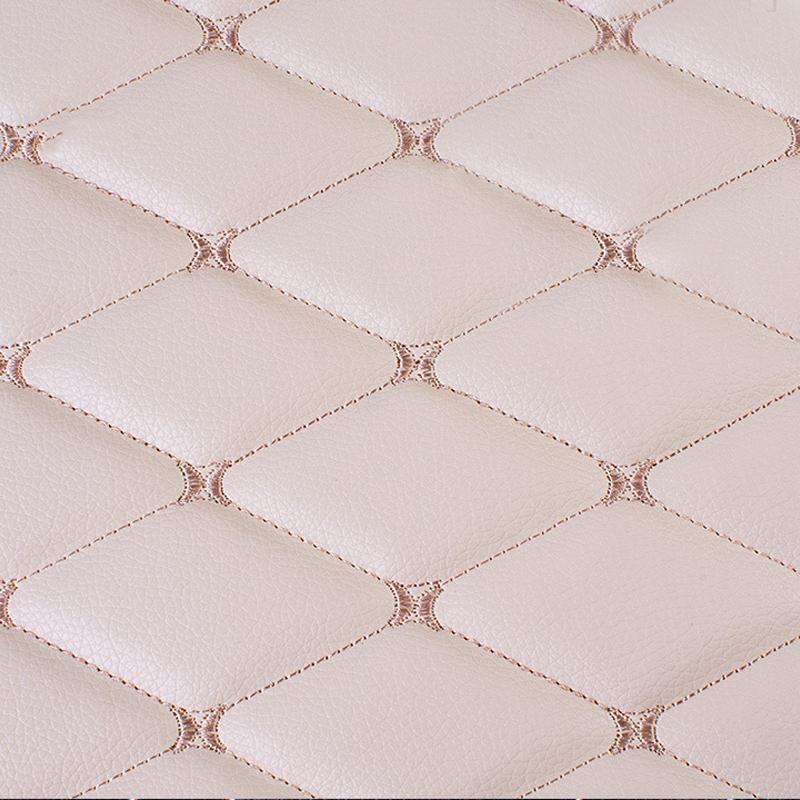 100X158Cm Pvc Faux Leather Fabric Synthetic for Sewing Bag Shoes Sofa Car Sponge Quilted Embroidered Car Interior Material Trims