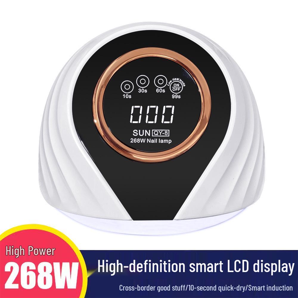 

268W High-Power Quick-Dry UV Nail Phototherapy Lamp синій/білий