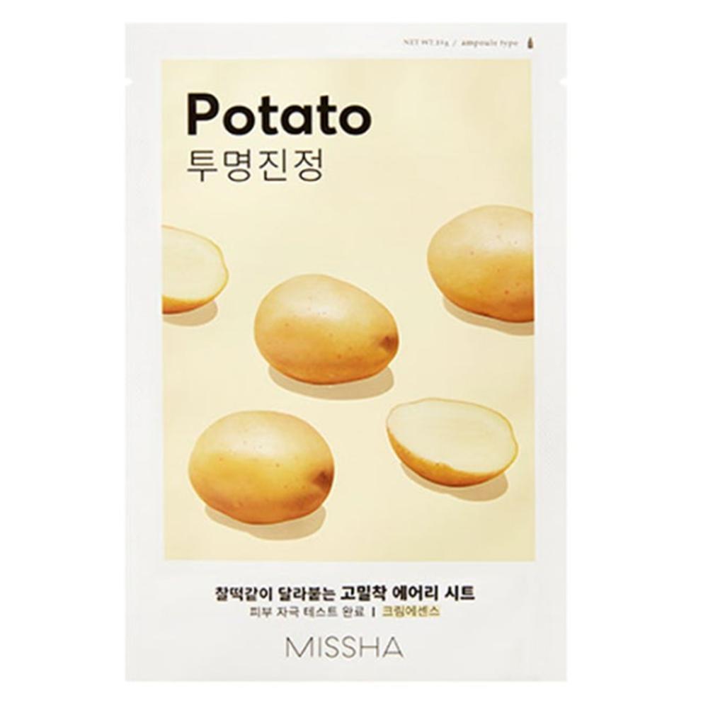 

MISSHA Airy Fit Sheet Mask (Potato) - Cream Type (10 Sheets) Potato - Cream Type (10 Sheets)