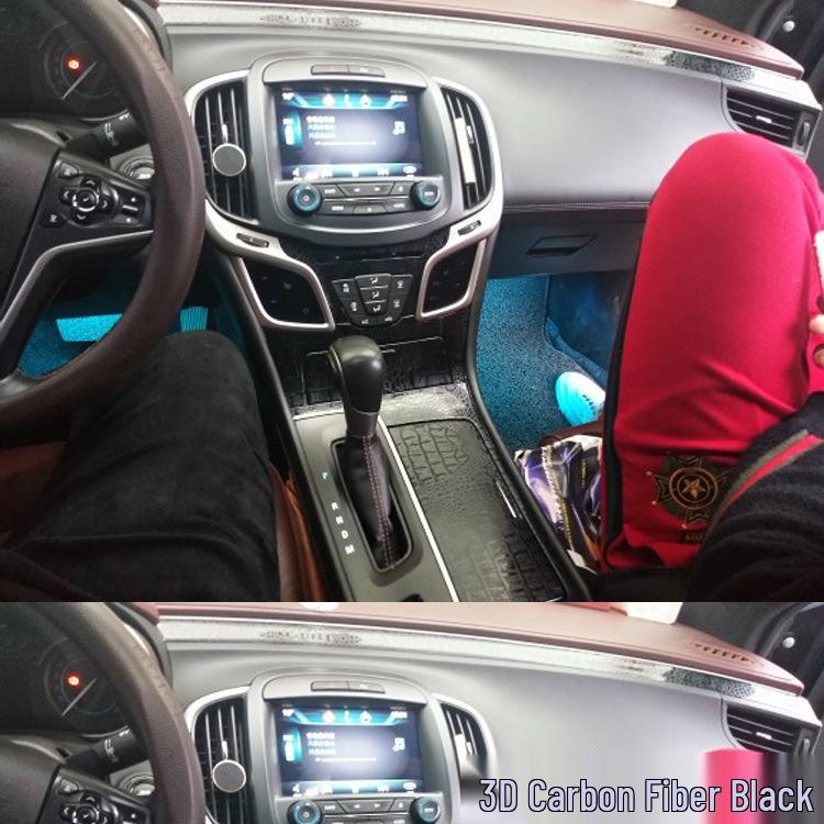 Carbon Fiber Gear Shift Sticker for 2013-2015 Buick LaCrosse Interior