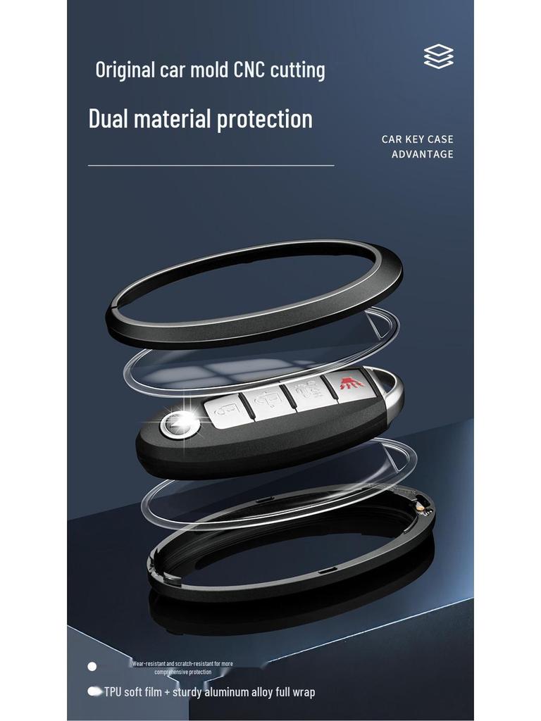 Infiniti QX50/QX60/QX70L Key Cover: Stylish Unisex Remote Case with Buckle